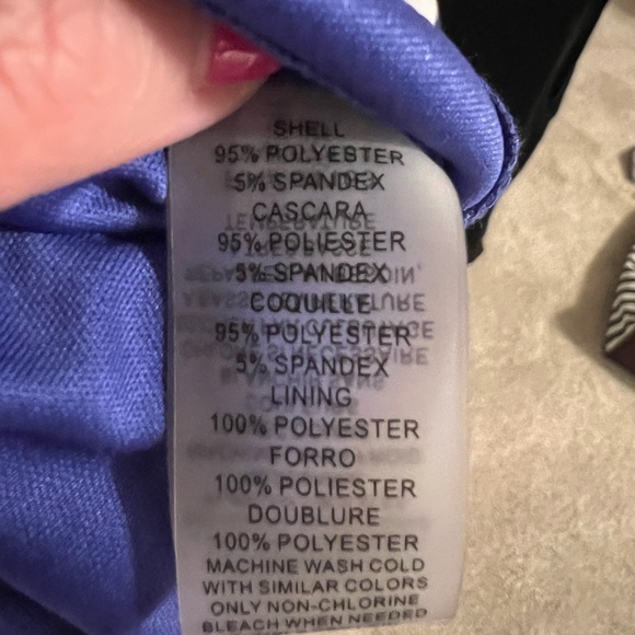 Vince Camuto Floral Print Fit and Flare Scuba Dress Size 6 - Picture 4 of 6